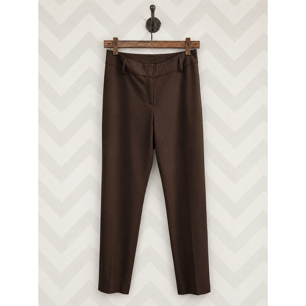 Worthington‎ Dress Pants Curvy Fit Straight Leg Brown Size 16